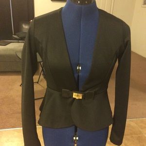 Peplum jacket